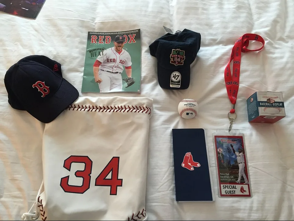 Boston Red Sox memorabilia collection